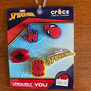 Spider-Man Croc Charms, New